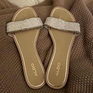Rhinestone slides aldo